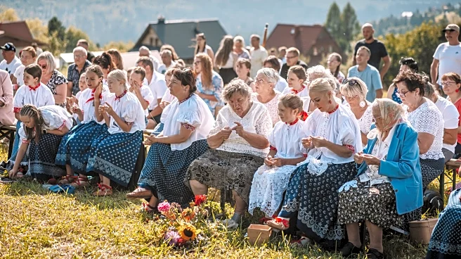 Traditional Polish lace crochet is becoming a new favorite in fashion