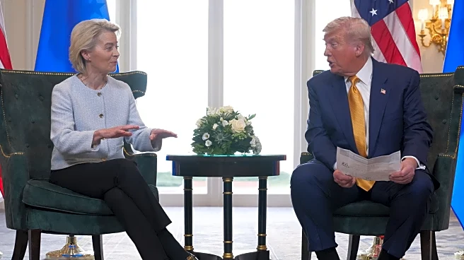 US and EU issue written framework for their trade deal, still a work in progress