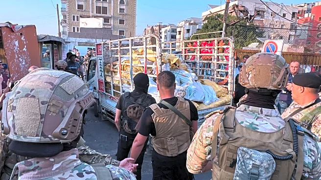 Palestinian factions begin handing over weapons at Beirut refugee camp