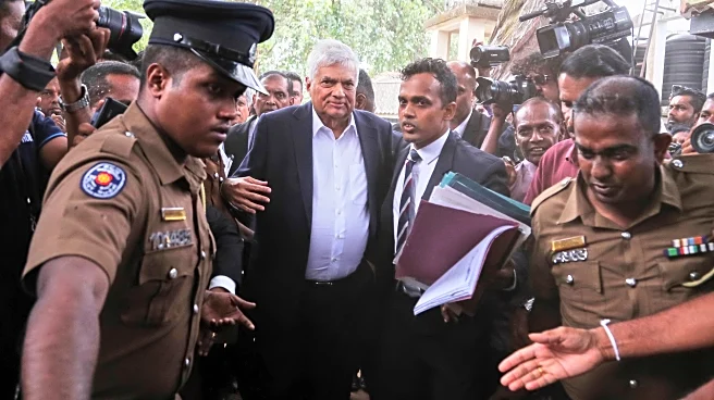 Former Sri Lankan President Wickremesinghe arrested on allegations of misusing state funds