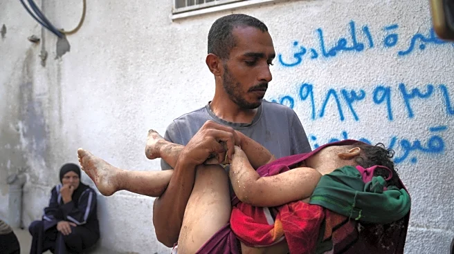 Israeli defense minister warns of Gaza City's destruction unless Hamas yields to his country's terms