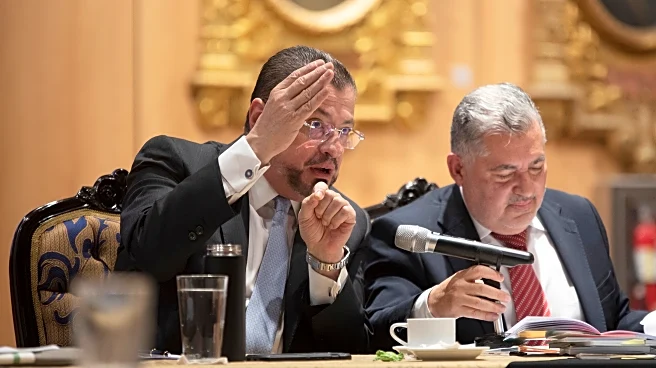 Costa Rican president appears before lawmakers and denies corruption allegations