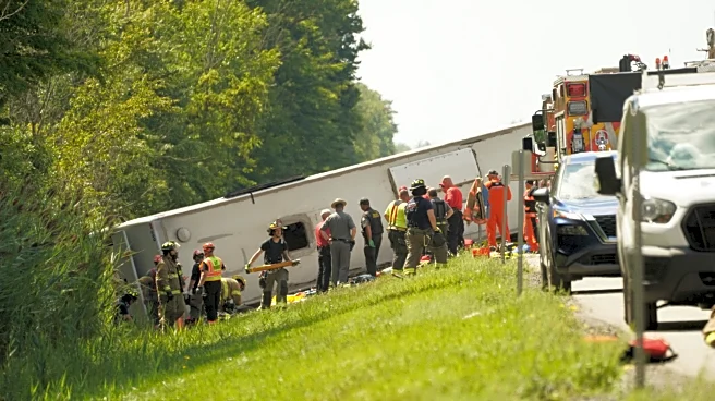 New York tour bus crash on interstate highway leaves multiple people dead and others injured