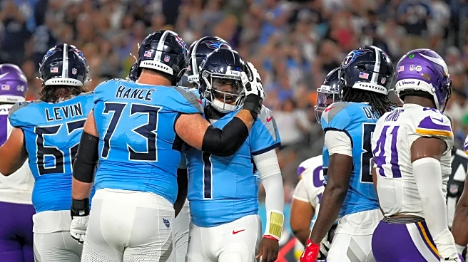 Cam Ward's first NFL touchdown will have to wait as Titans beat Vikings 23-13 to wrap preseason