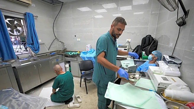 Doctors in Gaza say patients' protruding ribs and bony limbs offer evidence of malnutrition