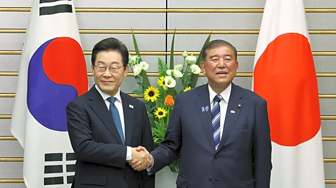 South Korea's president highlight friendly ties in Japan before key summit with Trump