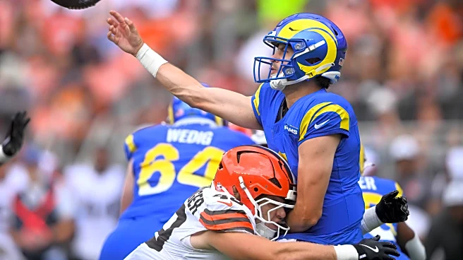 Szmyt's last-second field goal lifts Browns to 19-17 victory over Rams