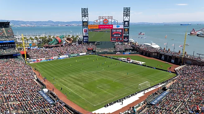 NWSL match at baseball's Oracle Park draws record crowd