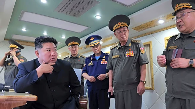 North Korean leader Kim Jong Un supervises test of new antiair missiles