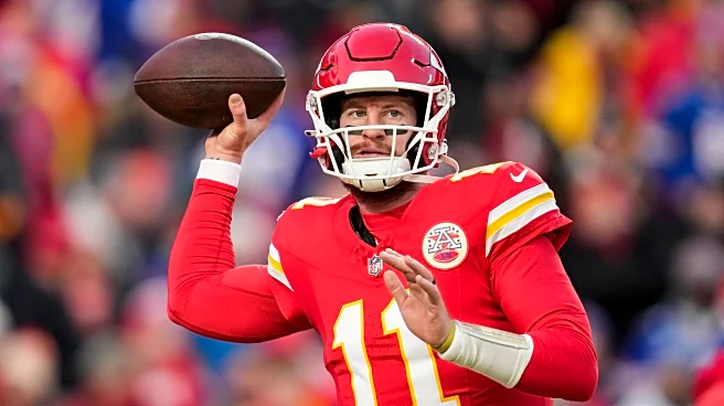 Vikings adding Carson Wentz to back up J.J. McCarthy, sending Sam Howell to Eagles, AP sources say