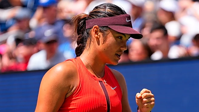 2021 US Open champion Emma Raducanu wins a match in New York for the 1st time since her title