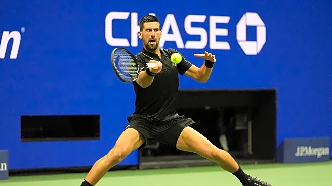 Djokovic improves to 19-0 in the first round of the US Open, wins his first match since Wimbledon