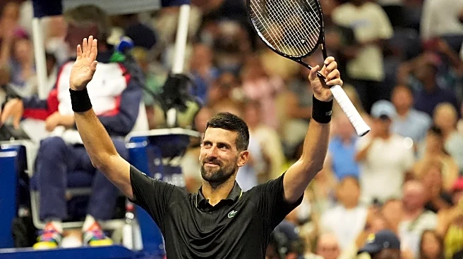 Djokovic jokes that he's challenging Serena Williams to come back to tennis