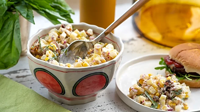 Celebrate summer and Labor Day with this corn and potato salad
