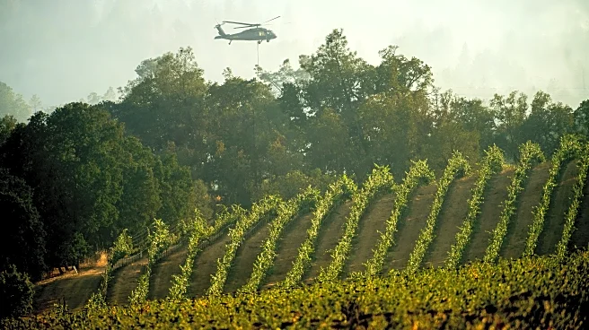 Wildfire in Oregon destroys 4 homes, threatens thousands more, as flames spare California wineries