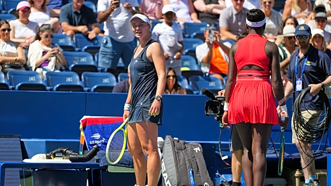A racket vibration dampener gets lost, then found after a lengthy search at the US Open