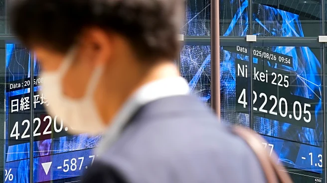 Asian shares decline following Wall Street's dip