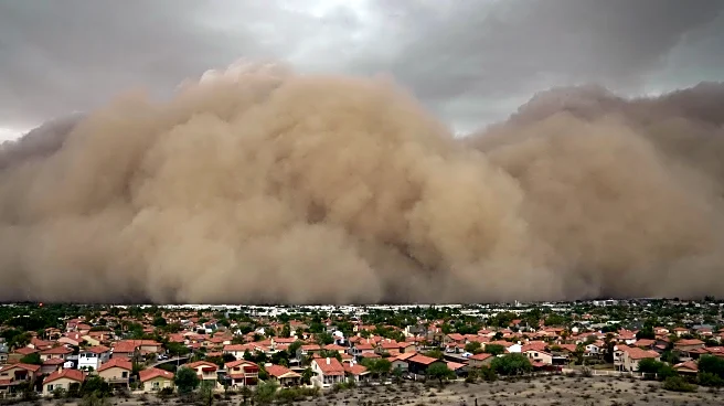 Towering wall of dust rolls through metro Phoenix, leaving tens of thousands without power