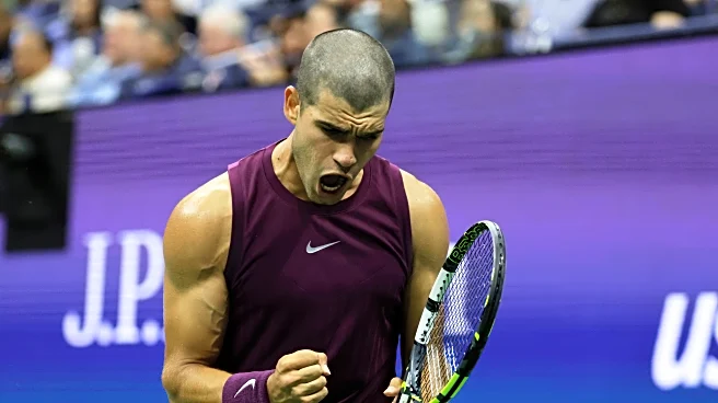 A cut above? Carlos Alcaraz's shaved head makes its US Open debut in his first-round win