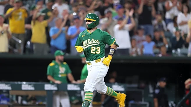 Shea Langeliers hits 2nd career grand slam to help power Athletics to 8-3 win over the Tigers