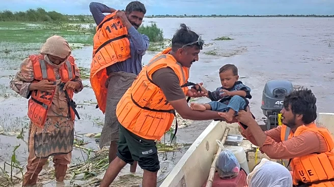 Mass evacuations in eastern Pakistan as India releases water from swollen rivers
