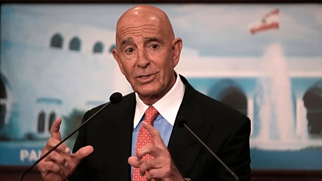 US envoy: Saudi Arabia, Qatar to invest in Lebanon economic zone for disarmed Hezbollah
