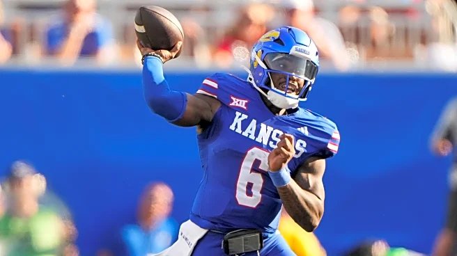 Fireworks and touchdowns: How Jalon Daniels and Kansas celebrated their new stadium
