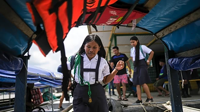 Daily life on a remote Amazon island goes on despite diplomatic dispute