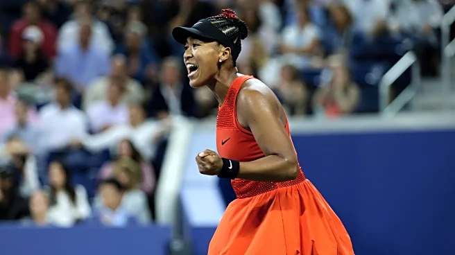 Everything comes up roses for Naomi Osaka in sparkly red look for US Open win