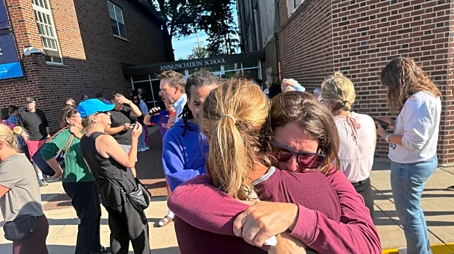 Minneapolis police: shooting at Catholic school has left 3 dead, including shooter, and 17 injured