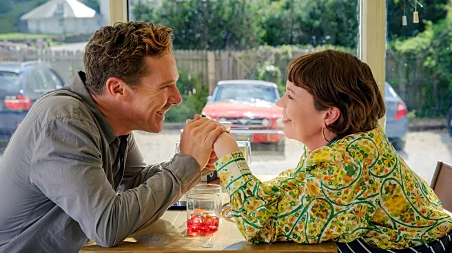 Movie Review: In 'The Roses,' Benedict Cumberbatch and Olivia Colman make a love story dark