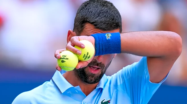 Novak Djokovic is trying to solve riddles at the US Open but is back in the 3rd round