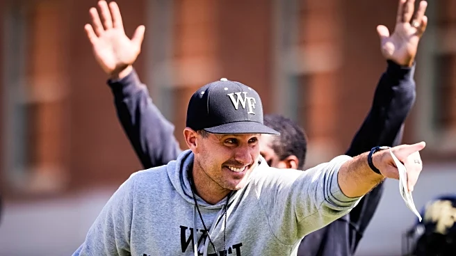 Jake Dickert is set for his Wake Forest debut. It's the latest stop in his winding coaching journey