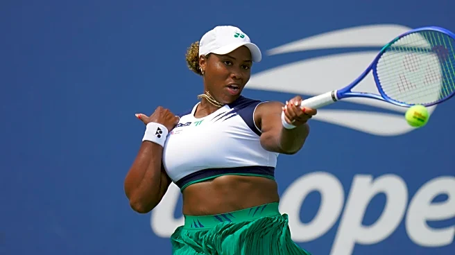 US Open foes Taylor Townsend and Jelena Ostapenko get into a tense back-and-forth after match