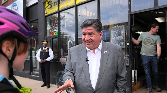 Guard not needed in Chicago, Pritzker tells AP during tour of city to counter Trump’s crime claims