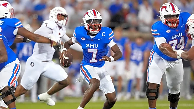 Kevin Jennings goes from undefeated ACC debut to 1st time starting season as QB1 for No. 16 SMU