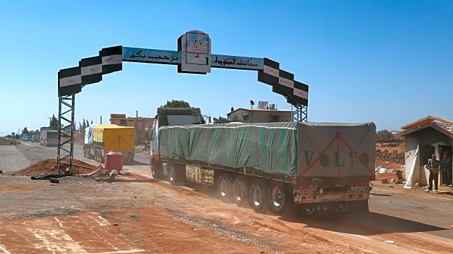 Main highway from Damascus to Sweida reopens to aid convoys weeks after Syria violence