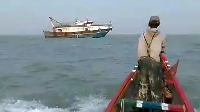 A 'sea war' brews off Gambia as desperate local fishermen attack foreign vessels, and each other