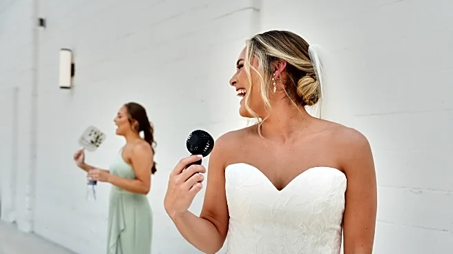Melting makeup, sweaty tuxes and overheating guests are shifting summer weddings