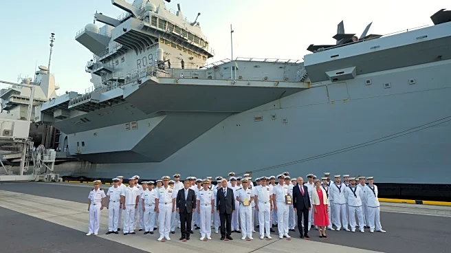 Japan says security ties with the UK at 'a new level' as aircraft carrier arrives in Tokyo