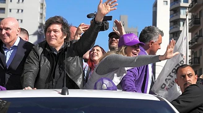 Argentina's libertarian president goes on defense as a corruption scandal spreads