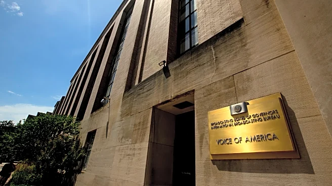 Federal judge blocks Trump administration from removing Voice of America director