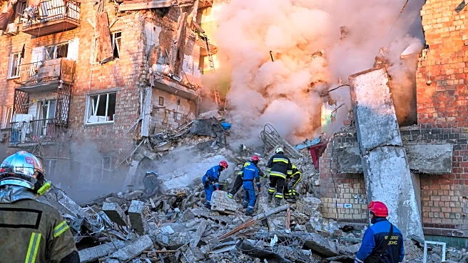 A major Russian drone and missile attack on Kyiv kills at least 21 people