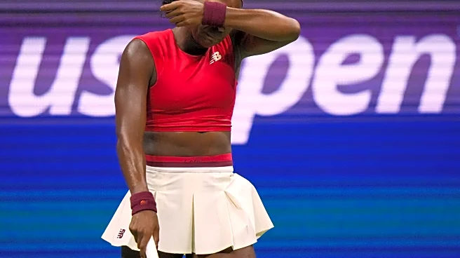 Nerves and pressure get to Coco Gauff at the US Open before she wins again