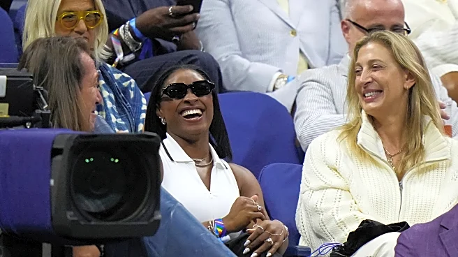 Simone Biles offers Coco Gauff some inspiration and sense of calm at the US Open