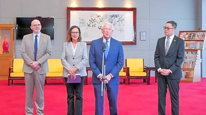 China criticizes US senators' Taiwan visit, calls it a threat to sovereignty