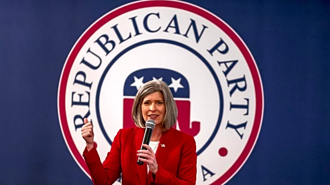 Sen. Ernst of Iowa is expected to announce next month that she won't run for reelection in 2026