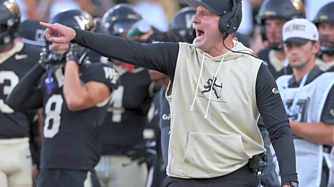 Wake Forest survives tough night, Claiborne injury to give Jake Dickert a win in his coaching debut