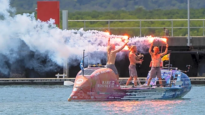 3 Scottish brothers set a world record for fastest Pacific row