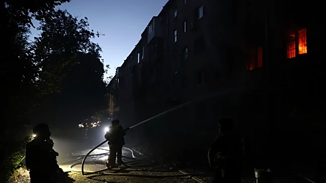 Russian mass drone and missile attack on southern Ukraine kills 1 and wounds dozens